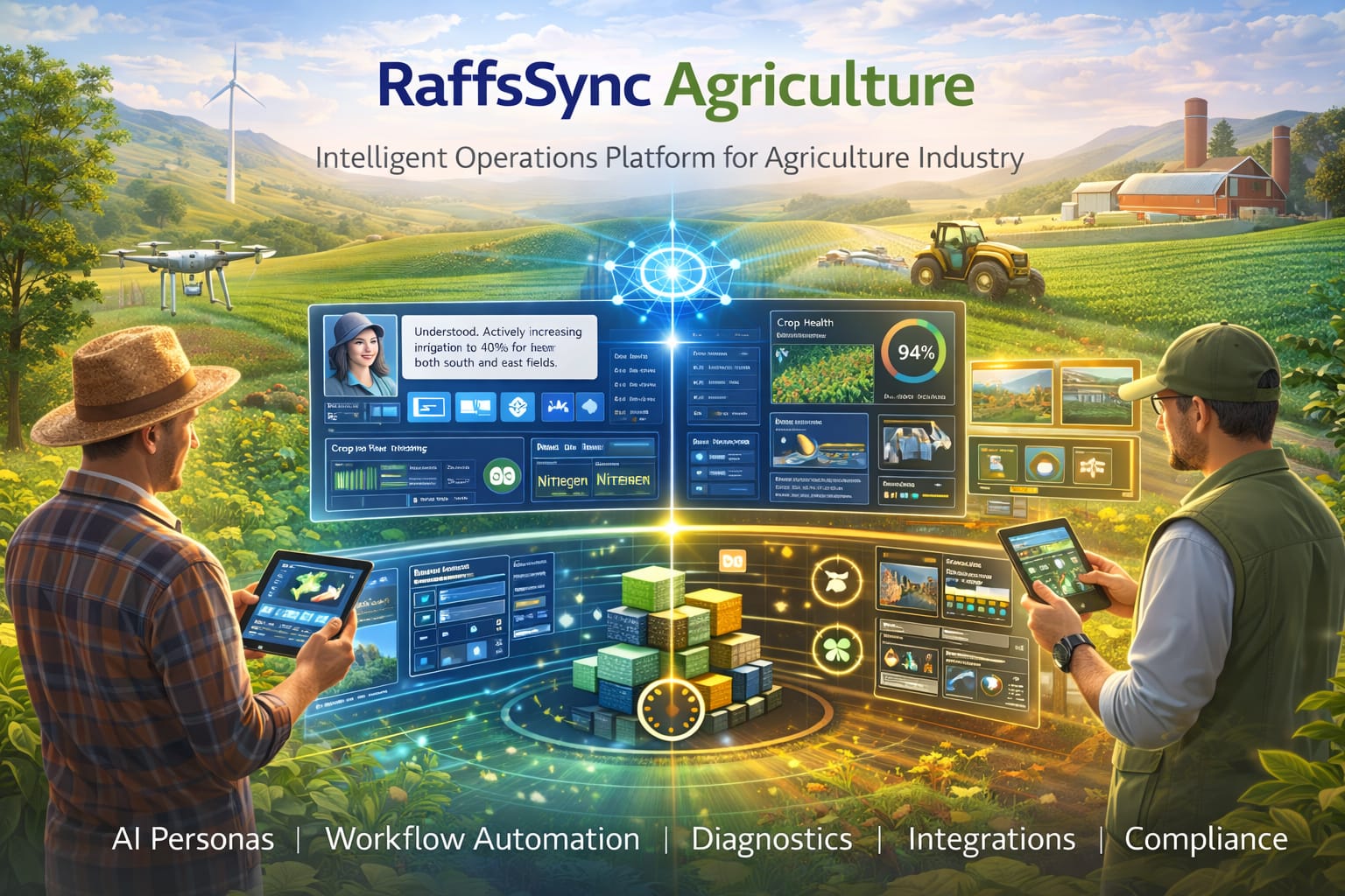 RaffsSync agriculture and processing operations overview