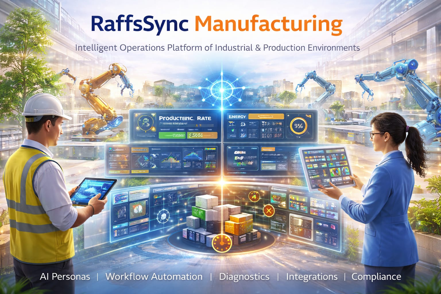 RaffsSync manufacturing and facilities operations overview
